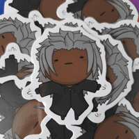 Image 1 of tiny blobby Xemnas sticker