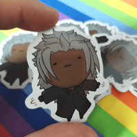 Image 4 of tiny blobby Xemnas sticker