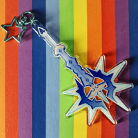 Image 1 of  Lunatic 90mm Acrylic Charm