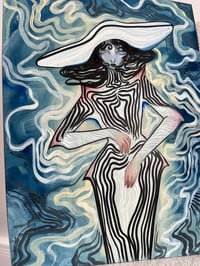 Image 4 of Original A3 illustration on wood 