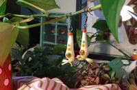 Image 2 of Cream long hat clowns