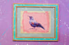 Tichodrome échelette peinture acrylique originale-  Wall creeper original acrylic painting