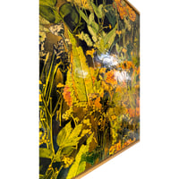 Image 5 of Original Canvas - Spring Hedgerow - 30" x 30"