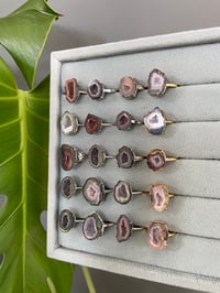 Image 6 of Geode Crystal Rings