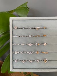 Image 7 of Summer Solstice Crystal Rings