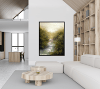 Image 2 of Be Water, My Friend (30" x 40")