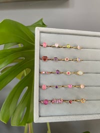 Image 4 of Golden Hour Crystal Rings