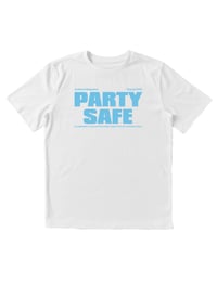 T-SHIRT PARTY SAFE BLEU - SS25