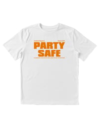 Image 1 of T-SHIRT PARTY SAFE ORANGE - SS25
