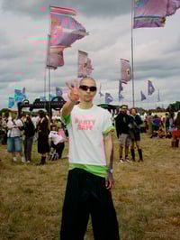 Image 3 of T-SHIRT PARTY SAFE ROSE - SS25