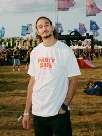 Image 2 of T-SHIRT PARTY SAFE ORANGE - SS25