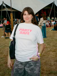 Image 2 of T-SHIRT PARTY SAFE ROSE - SS25