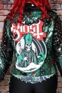 Image 5 of Ghost black pvc jacket