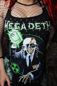 Image 1 of Megadeth Green Halter Top