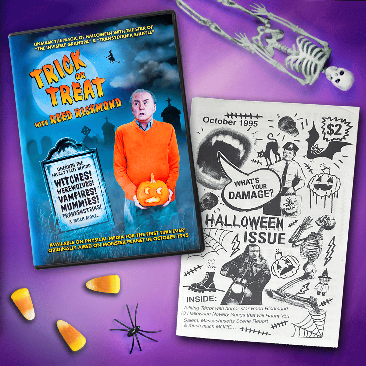 Trick or Treat with Reed Richmond: DVD + Zine Set | The Films of Trick or Treat with Reed Richmond: DVD + Zine Set | The Films of