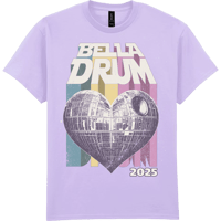Image 3 of Bella '25 Space Heart Adult T-shirt (Orchid)