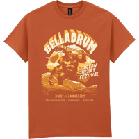 Image 4 of Bella '25 King Kong in the Highlands Adult T-shirt (Burnt Orange)