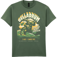 Image 3 of Bella '25 King Kong in the Highlands Adult T-shirt (Military Green)