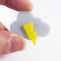 Image 3 of Little cloud brooch