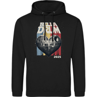 Bella '25 Space Heart Hooded Top (Black)