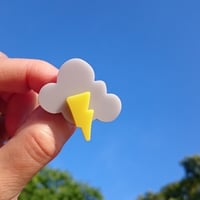 Image 1 of Little cloud brooch
