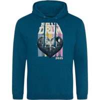 Image 1 of Bella '25 Space Heart Hooded Top (Deep Sea Blue)