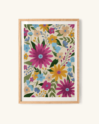Image 2 of Affiche Fleurs #1