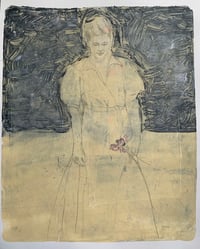 Image 1 of #11 Palestine art fundraiser  original art on paper  "Precious"