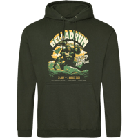 Image 2 of Bella '25 King Kong in the Highlands Hooded Top (Olive)