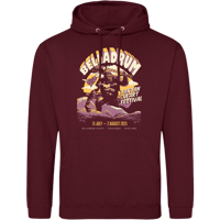 Bella '25 King Kong in the Highlands Hooded Top (Burgundy)