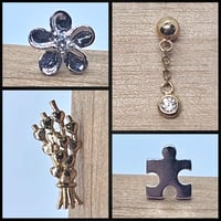Image 3 of 14/18k Gold Ends #3