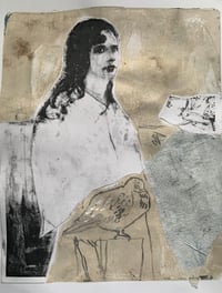 Image 1 of A melancholy song    #15  art fundraiser for palestine 