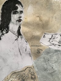 Image 2 of A melancholy song    #15  art fundraiser for palestine 