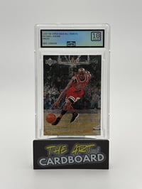 1997-98 UD Tribute Michael Jordan #MJ63 Grade 10