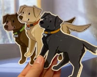 Image 1 of Labrador Sticker