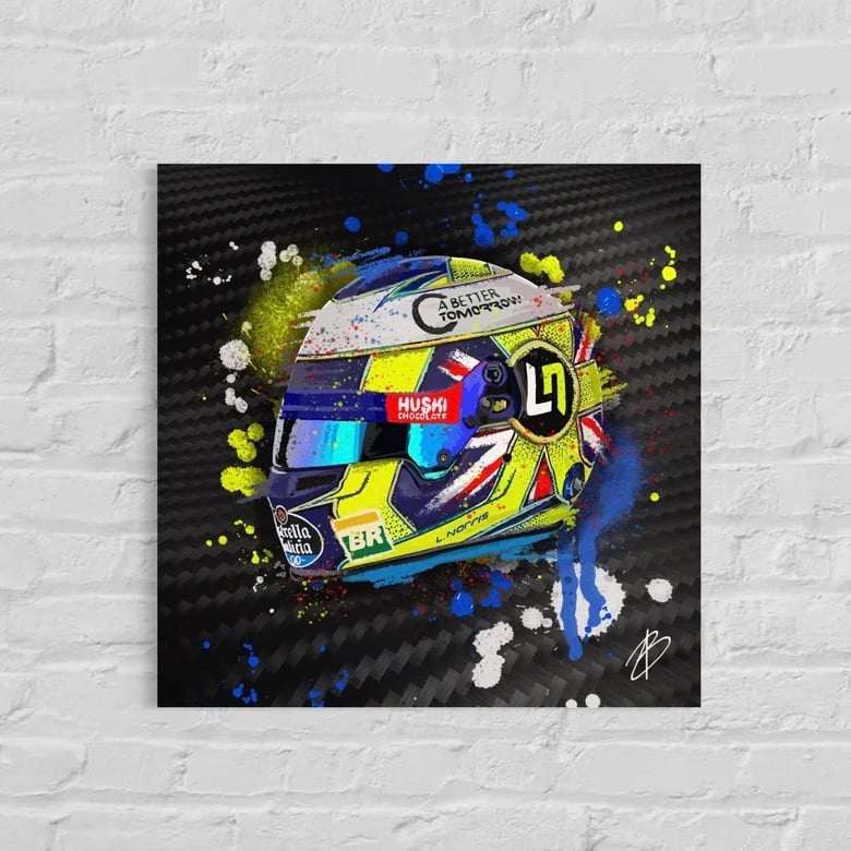 Image of LN4 SILVERSTONE DEBUT WALL ART