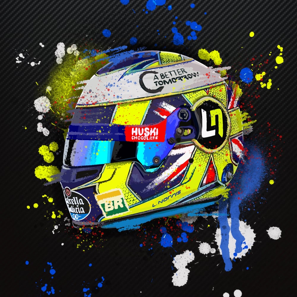 Image of LN4 SILVERSTONE DEBUT WALL ART