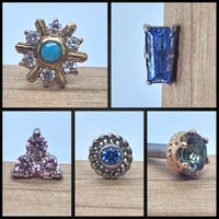 Image 2 of 14/18k Gold Ends #4