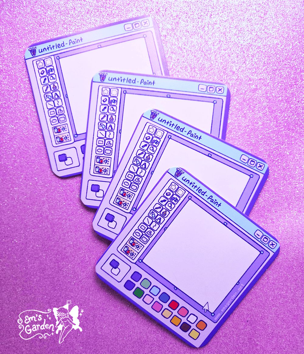 Image of Reusable Drink Coasters Set of 4