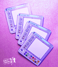Image 1 of Reusable Drink Coasters Set of 4