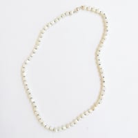 Image 1 of Small Bauble Necklace- Mother of Pearl 
