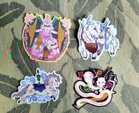 Image 2 of Okami Celestial Brush God Sticker Pack (14 Stickers)