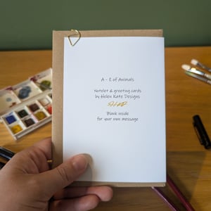 Image of O is for Orangutan greeting card