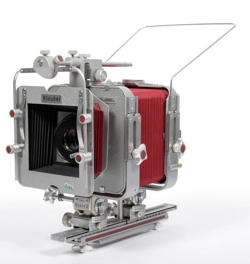 Image of Plaubel Supera II 4X5 Camera with Kodak 215mm lens NEW BELLOWS + FILM + MORE #0768