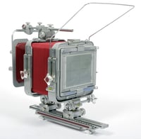 Image 6 of Plaubel Supera II 4X5 Camera with Kodak 215mm lens NEW BELLOWS + FILM + MORE #0768