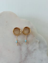 Blue Fairy Dust Starbursts (Gold)