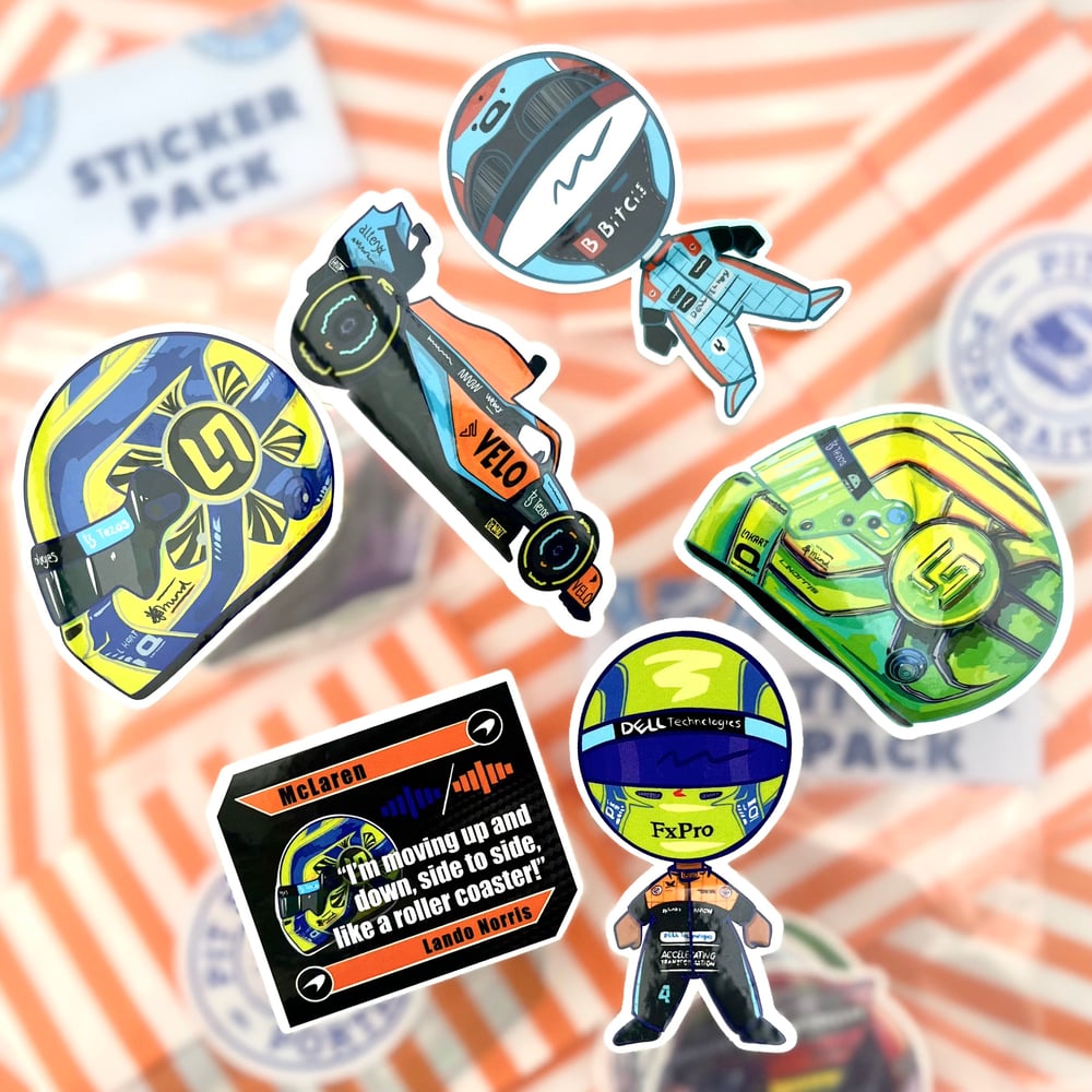 Image of F1 MYSTERY STICKER PACK