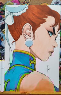 MS. CHUN LI ORIGINAL ART SIGNED