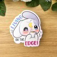 Image 1 of Living on the Edge Sticker
