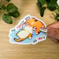 Image 2 of Me, Myself and my Tears Sticker